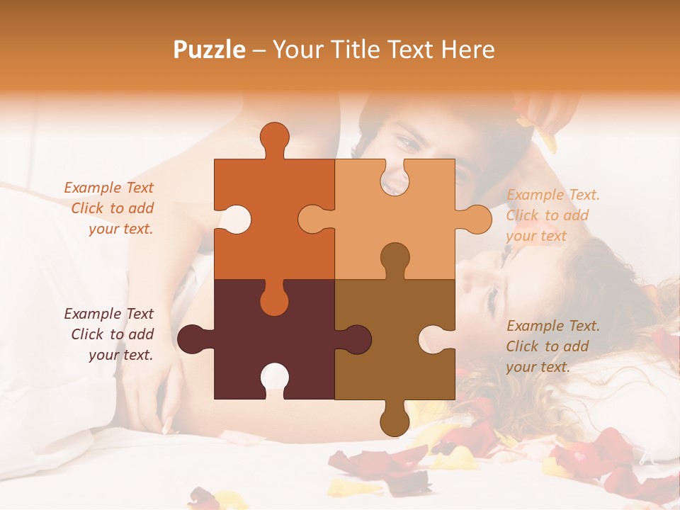 Couple In Bedroom PowerPoint Template