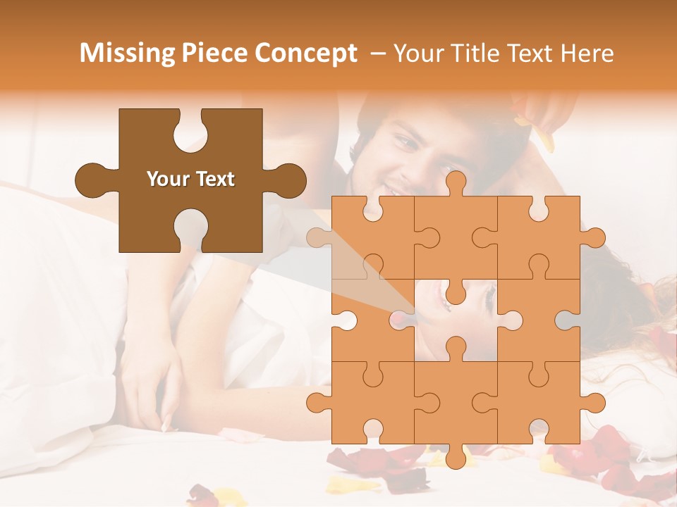 Couple In Bedroom PowerPoint Template