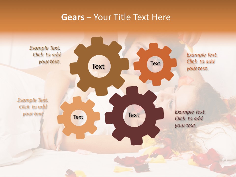 Couple In Bedroom PowerPoint Template