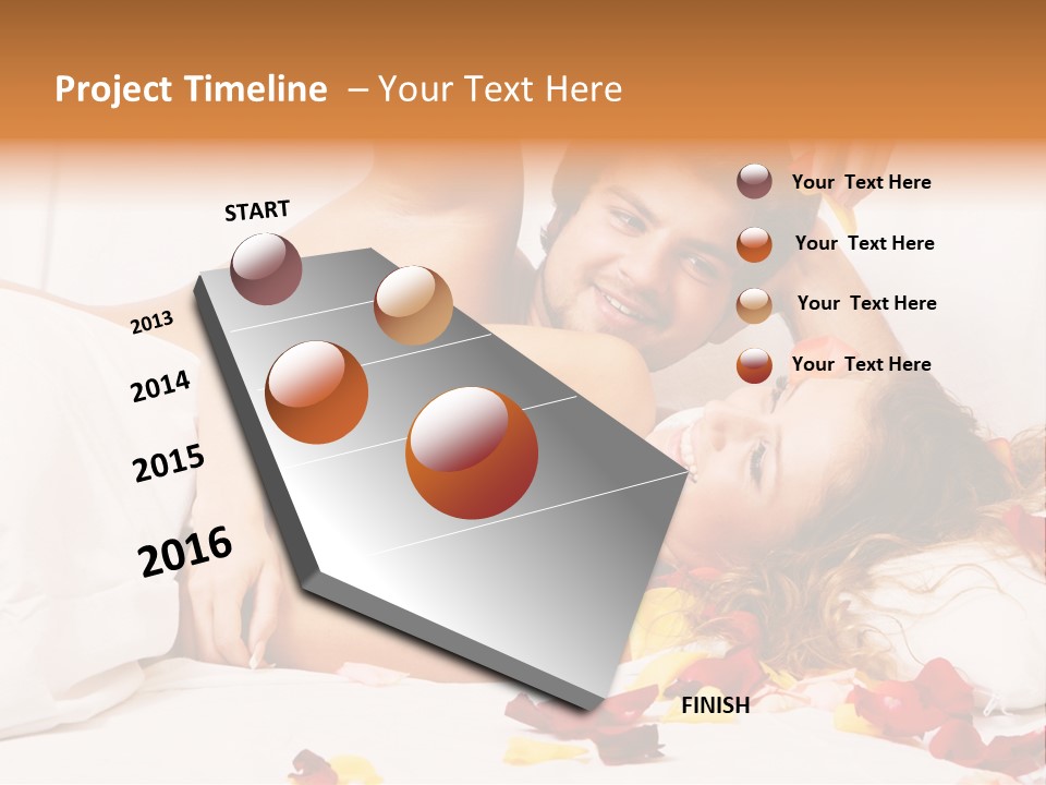 Couple In Bedroom PowerPoint Template