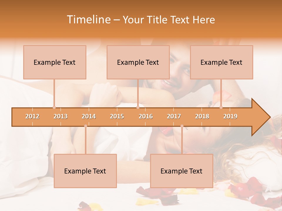 Couple In Bedroom PowerPoint Template