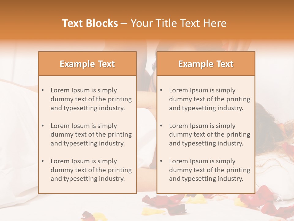 Couple In Bedroom PowerPoint Template