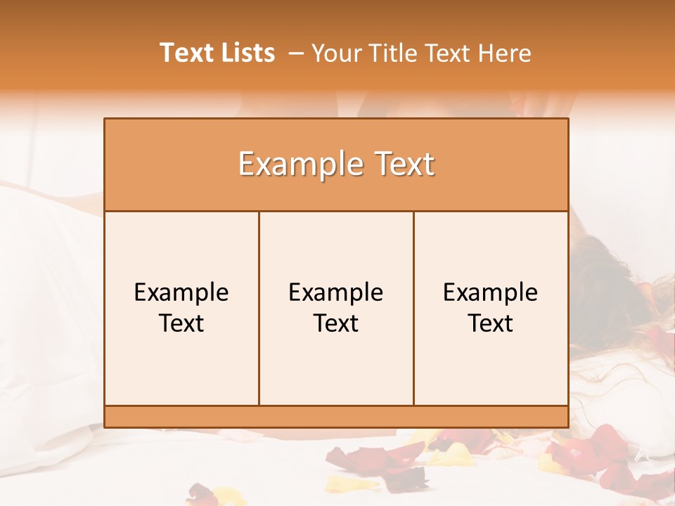Couple In Bedroom PowerPoint Template