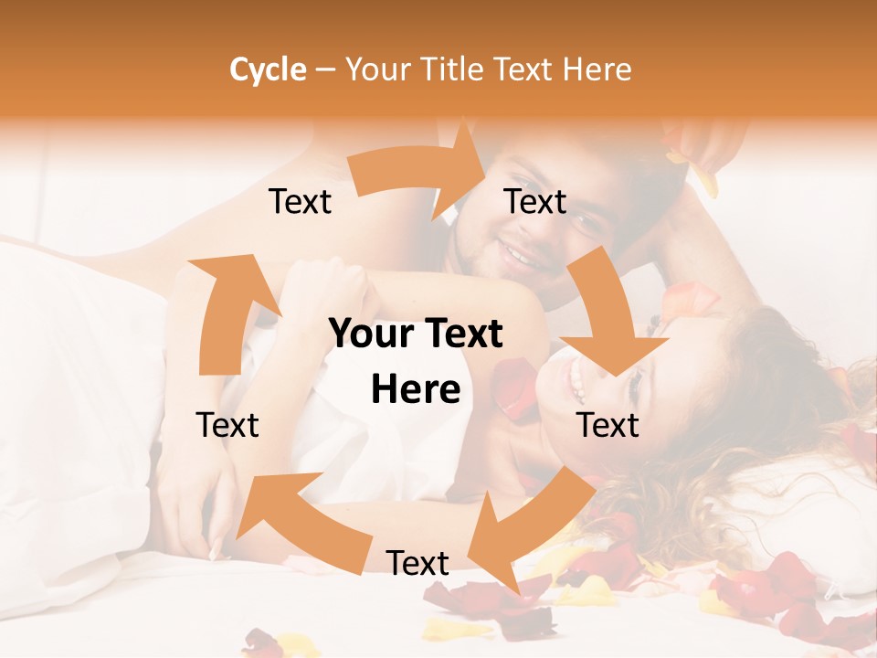 Couple In Bedroom PowerPoint Template