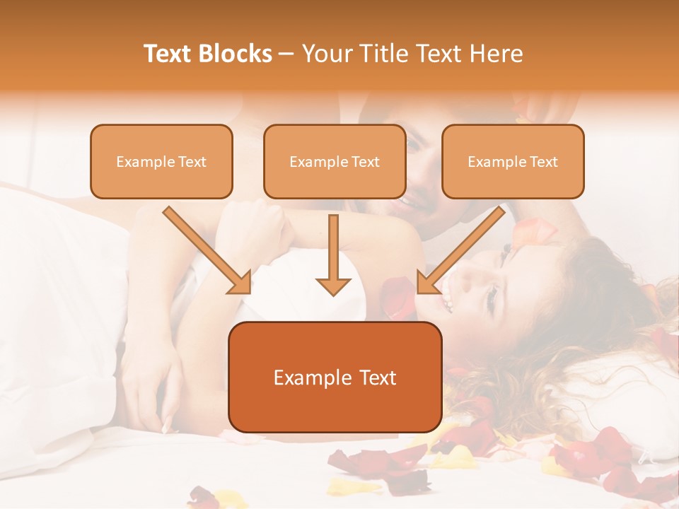 Couple In Bedroom PowerPoint Template