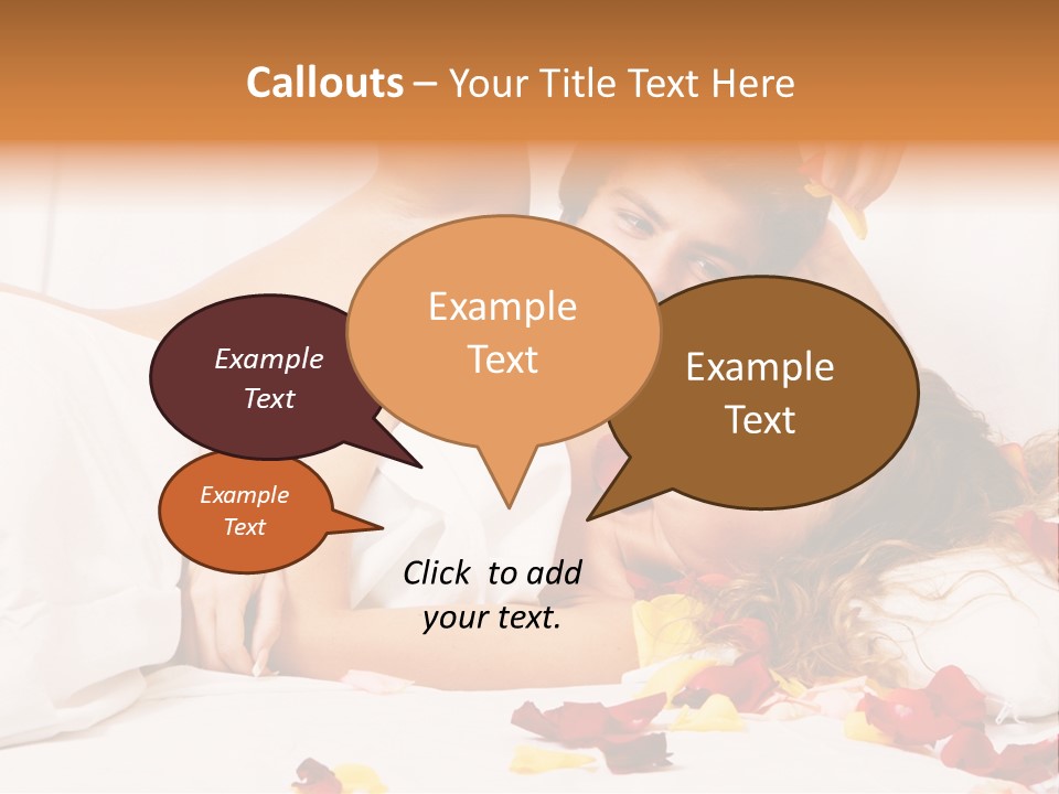 Couple In Bedroom PowerPoint Template