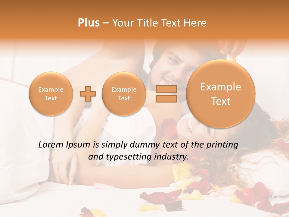 Couple In Bedroom PowerPoint Template