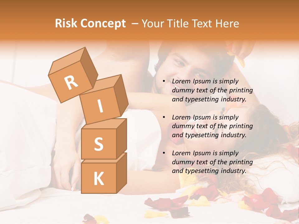 Couple In Bedroom PowerPoint Template