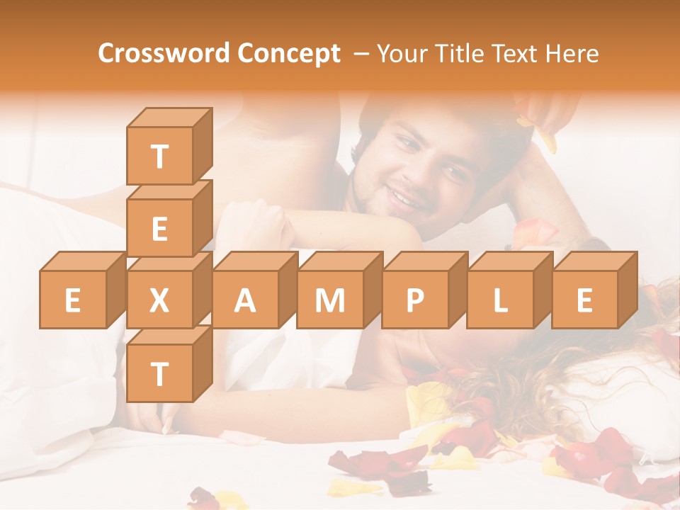 Couple In Bedroom PowerPoint Template