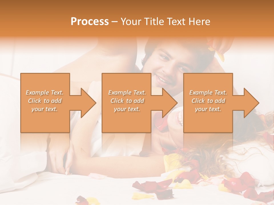 Couple In Bedroom PowerPoint Template