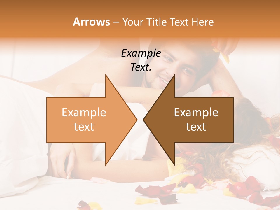 Couple In Bedroom PowerPoint Template