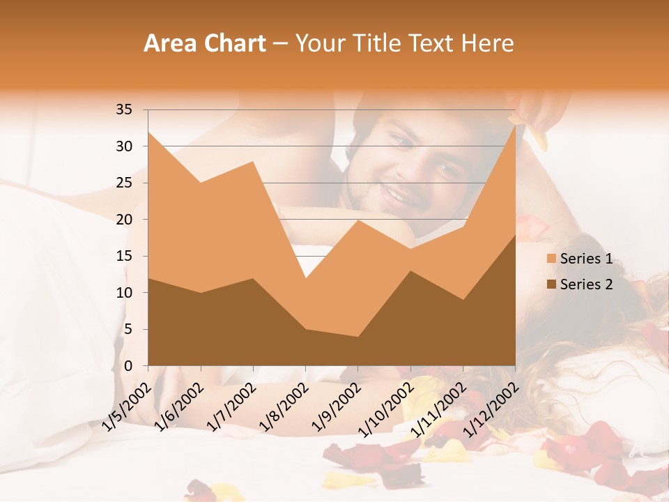 Couple In Bedroom PowerPoint Template