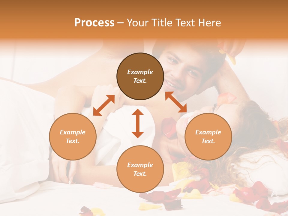 Couple In Bedroom PowerPoint Template