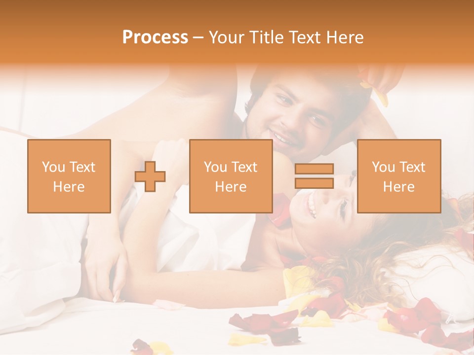Couple In Bedroom PowerPoint Template