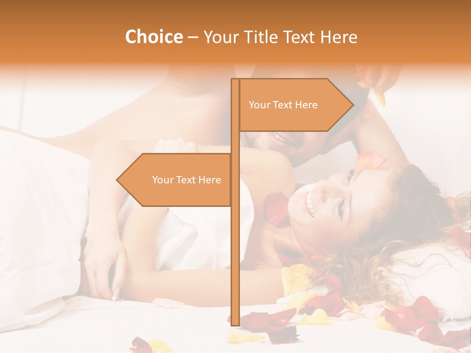 Couple In Bedroom PowerPoint Template