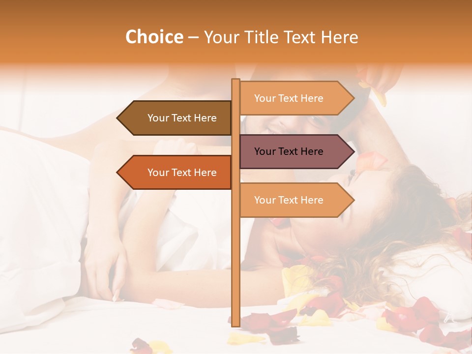 Couple In Bedroom PowerPoint Template