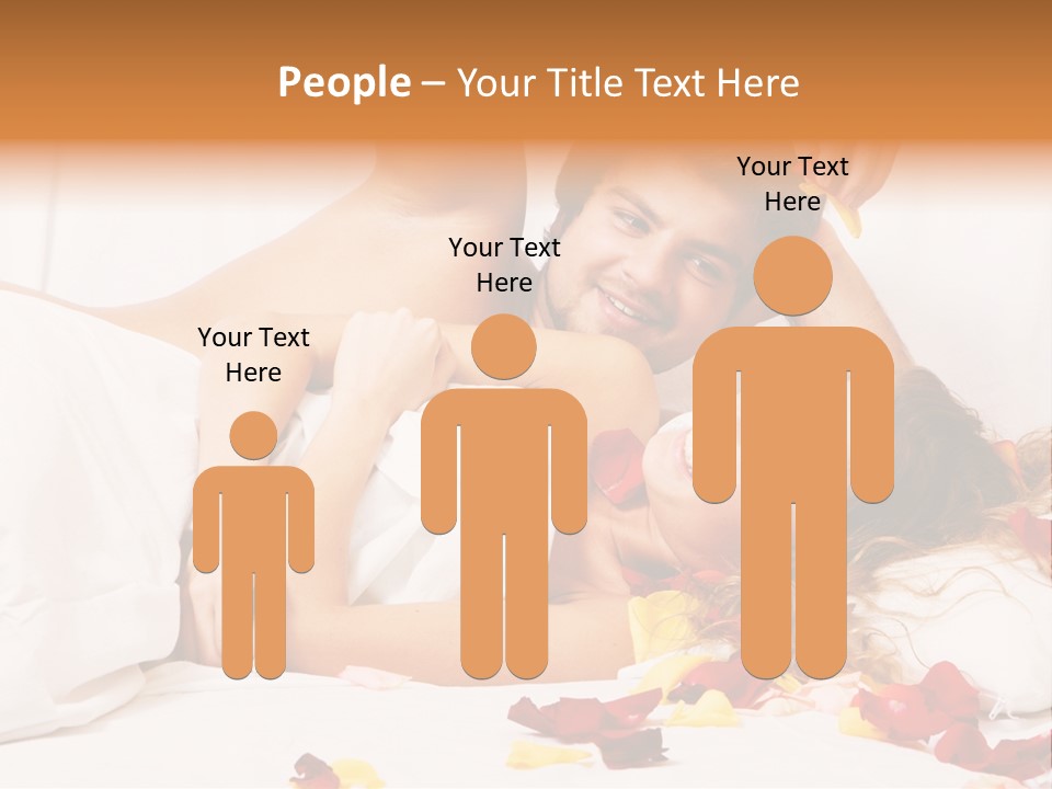 Couple In Bedroom PowerPoint Template