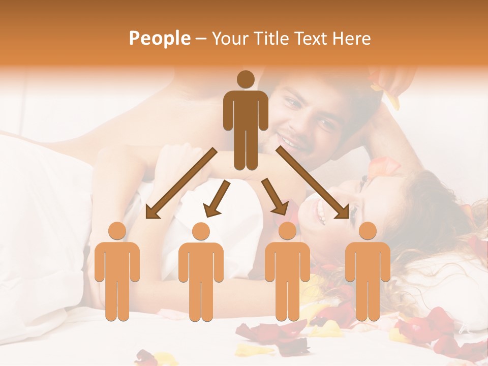 Couple In Bedroom PowerPoint Template