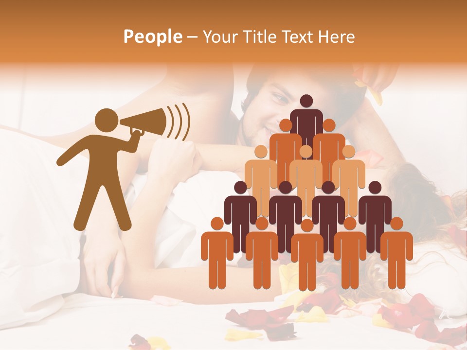 Couple In Bedroom PowerPoint Template