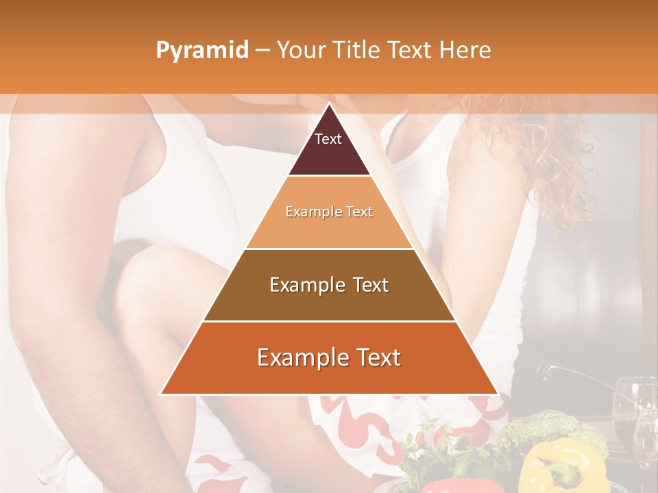 Couple In The Kitchen PowerPoint Template