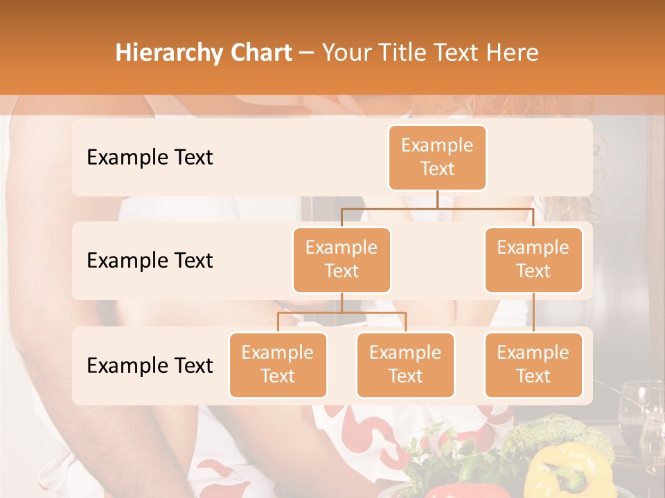 Couple In The Kitchen PowerPoint Template