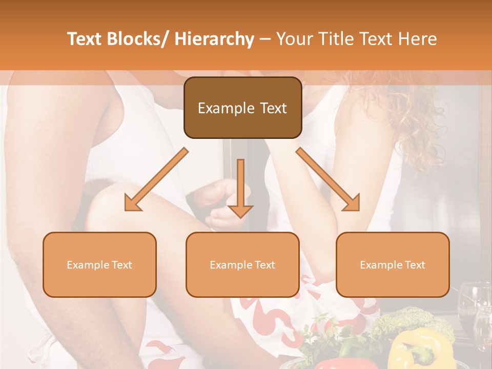 Couple In The Kitchen PowerPoint Template