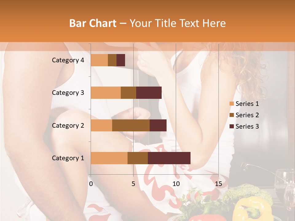 Couple In The Kitchen PowerPoint Template