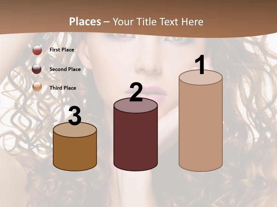 Perming Hair PowerPoint Template