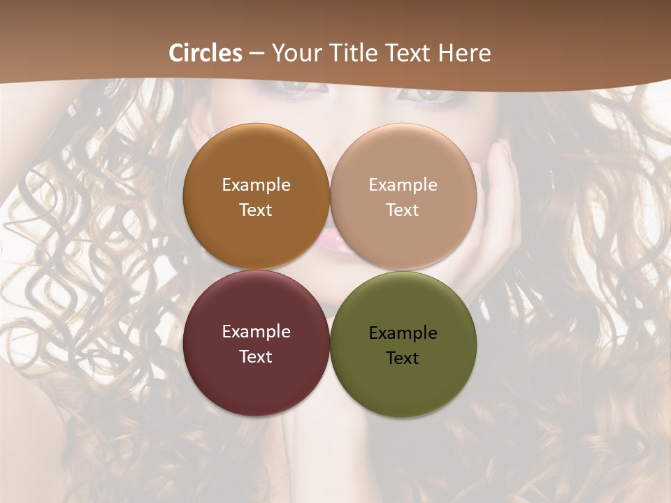 Perming Hair PowerPoint Template