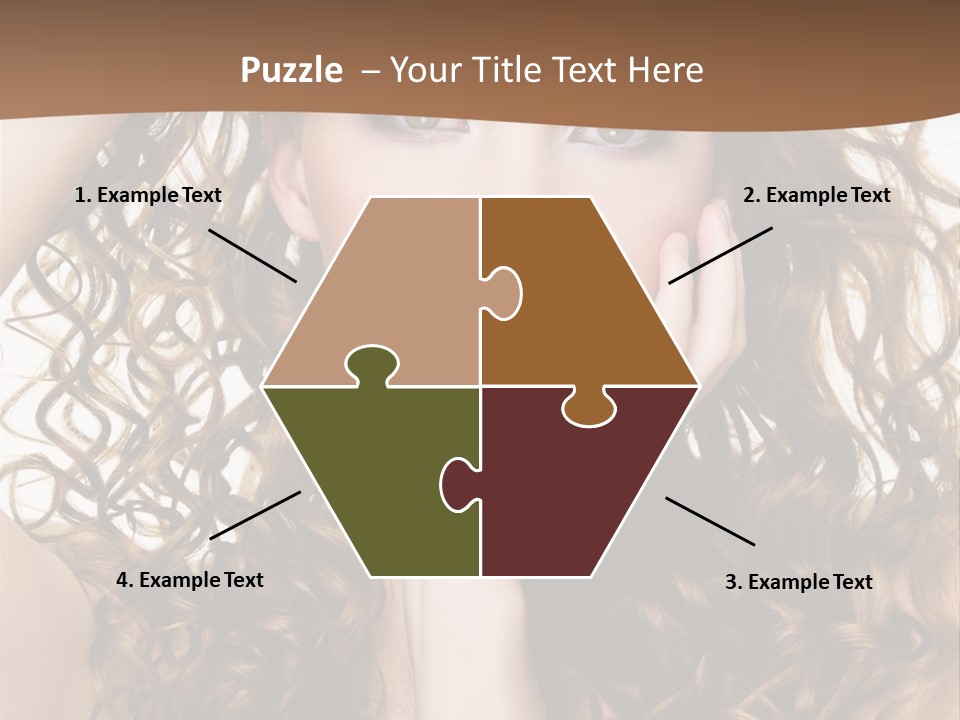 Perming Hair PowerPoint Template