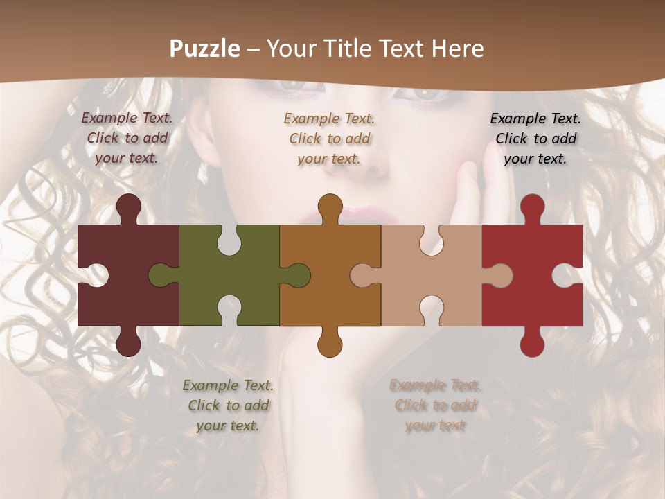 Perming Hair PowerPoint Template