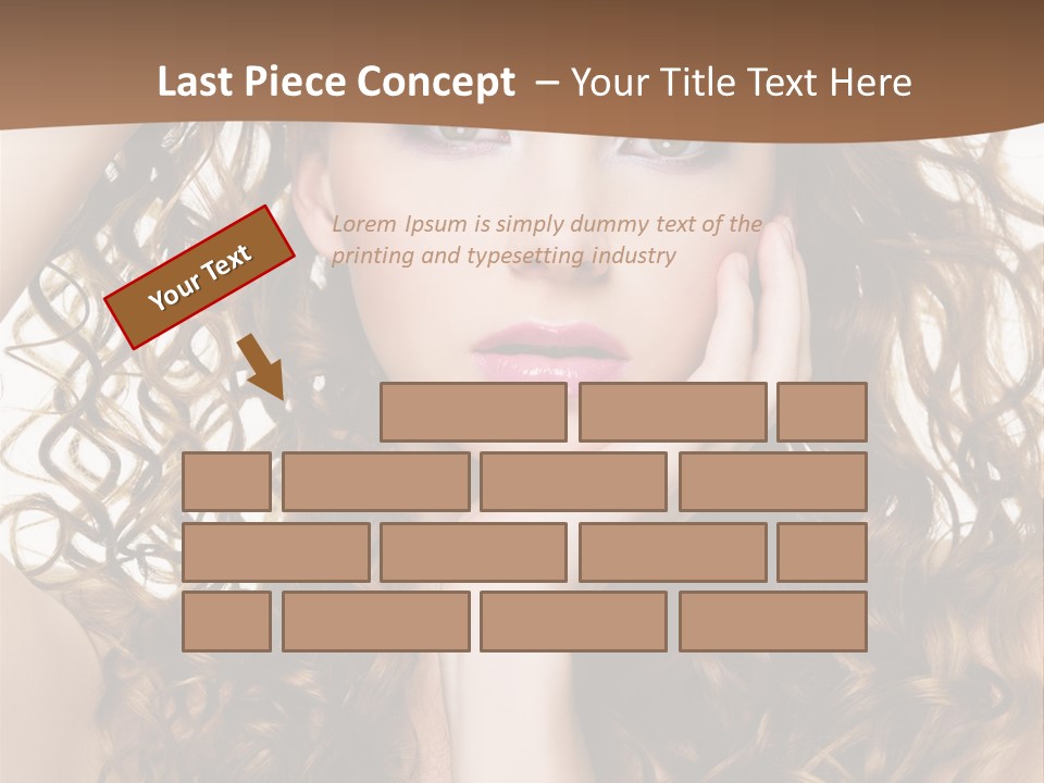 Perming Hair PowerPoint Template