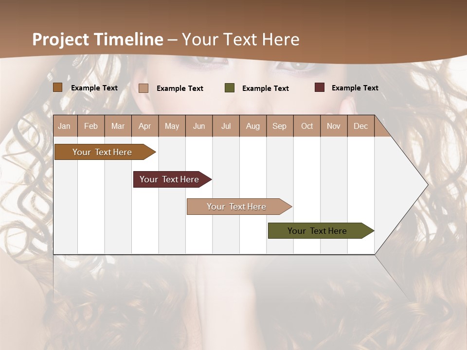 Perming Hair PowerPoint Template