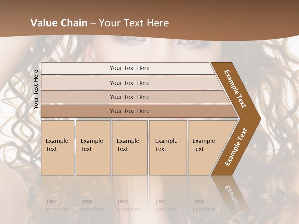 Perming Hair PowerPoint Template