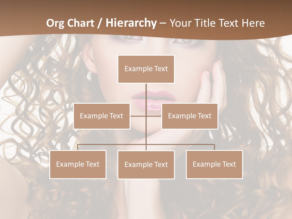 Perming Hair PowerPoint Template