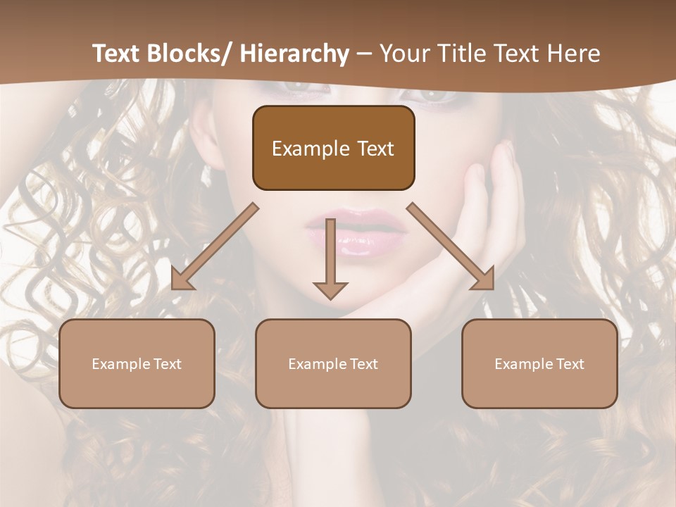 Perming Hair PowerPoint Template