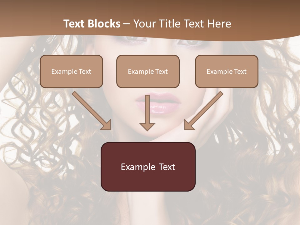 Perming Hair PowerPoint Template