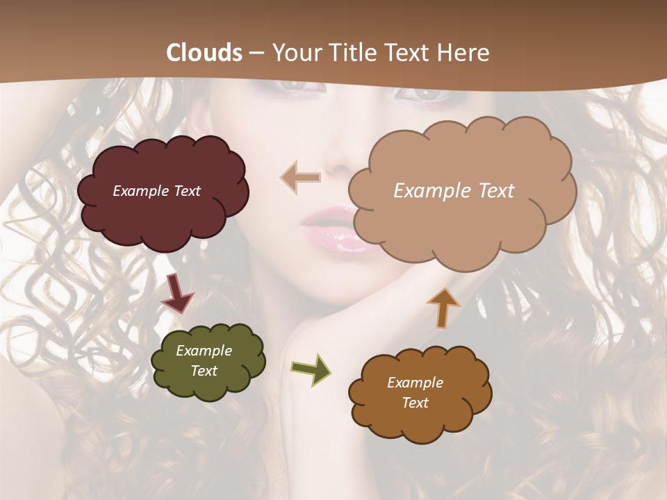 Perming Hair PowerPoint Template