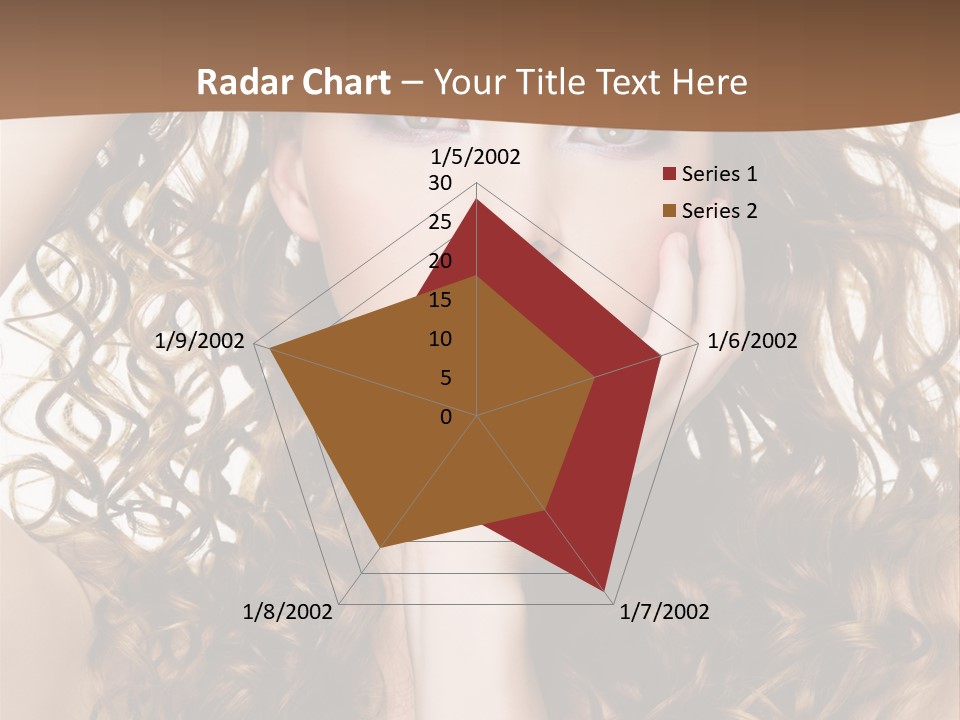 Perming Hair PowerPoint Template
