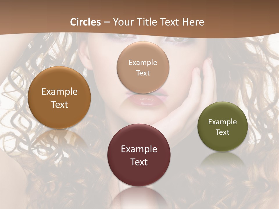 Perming Hair PowerPoint Template