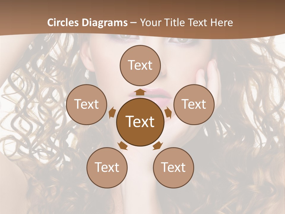 Perming Hair PowerPoint Template