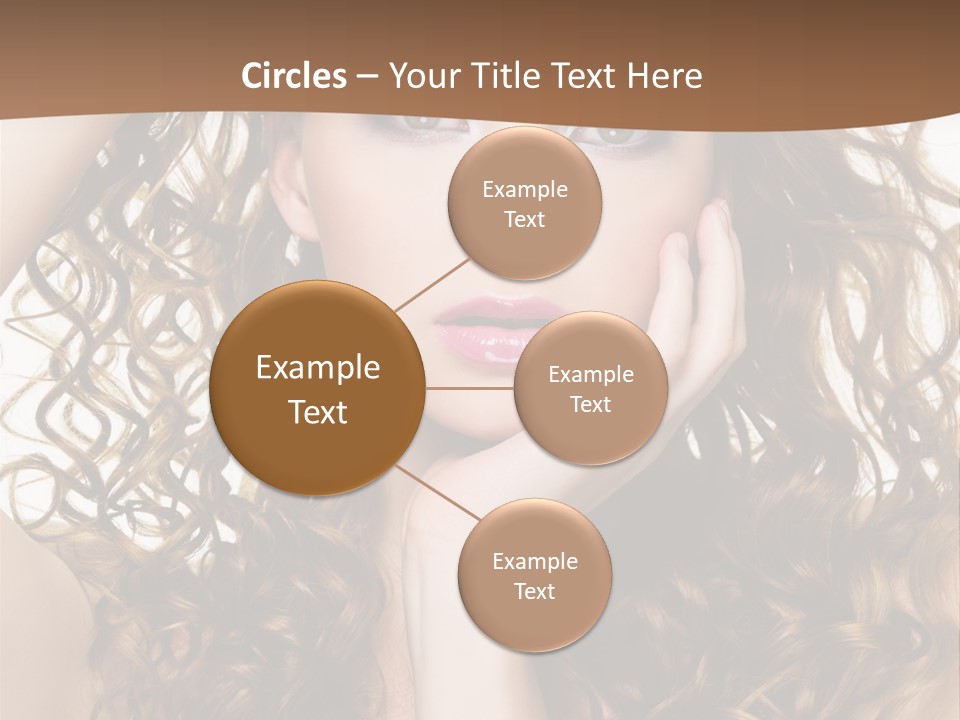 Perming Hair PowerPoint Template