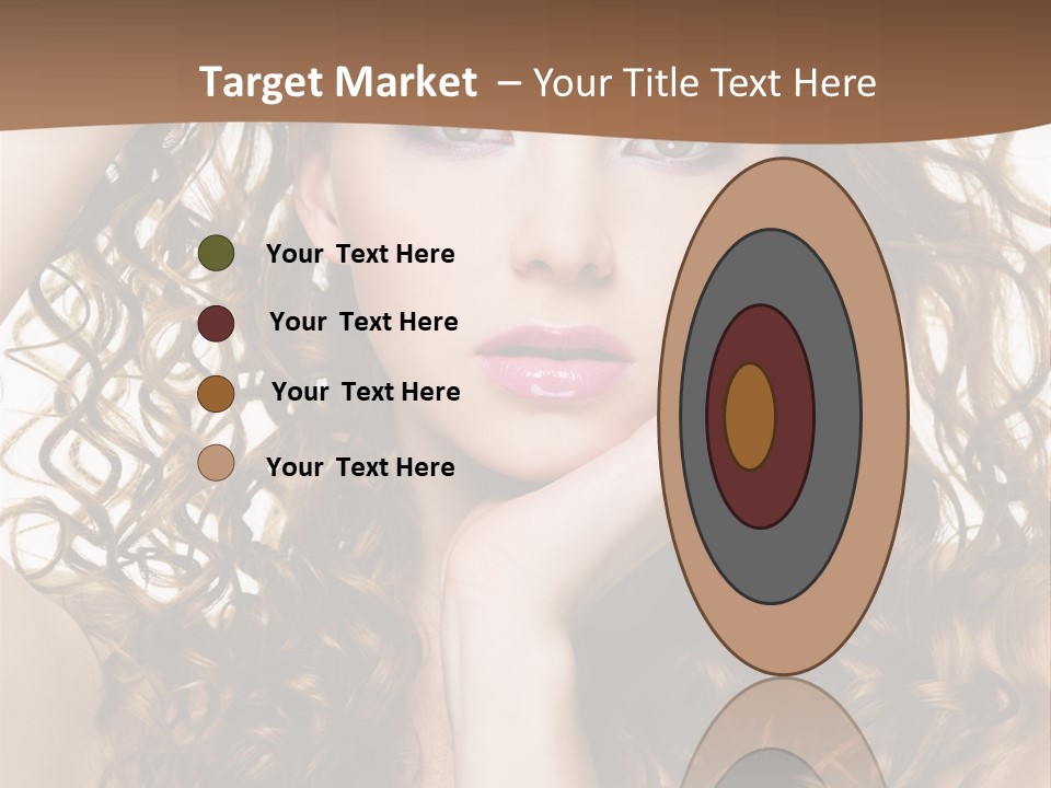 Perming Hair PowerPoint Template