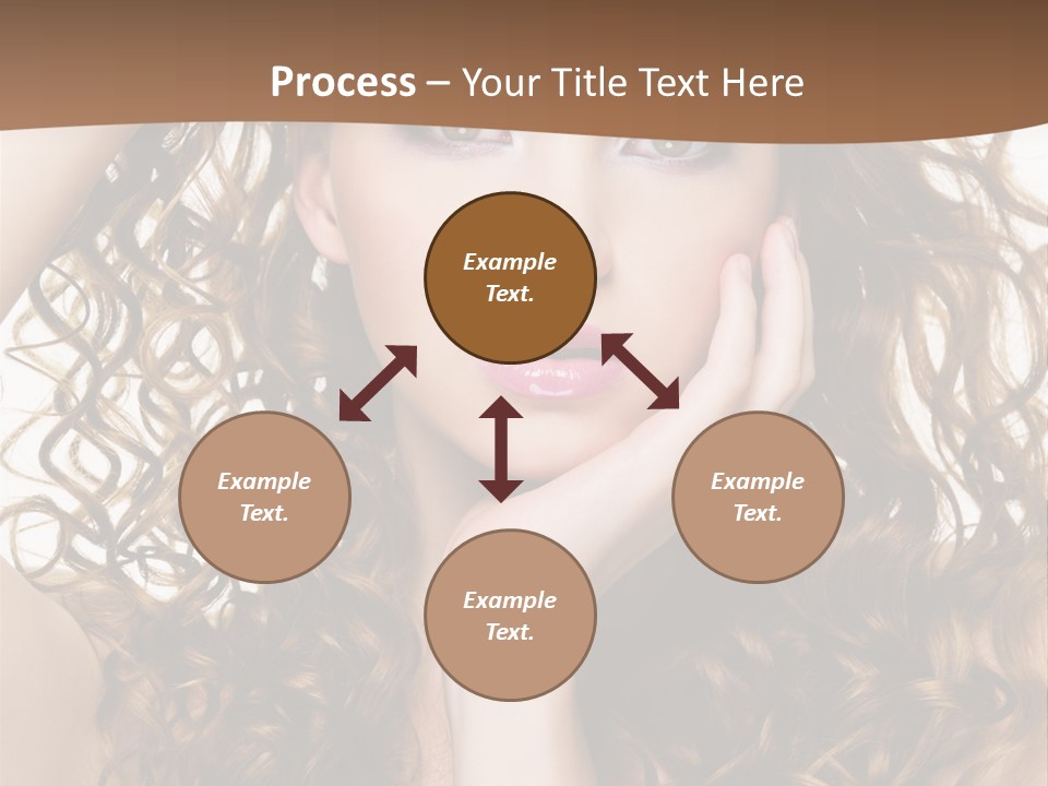 Perming Hair PowerPoint Template