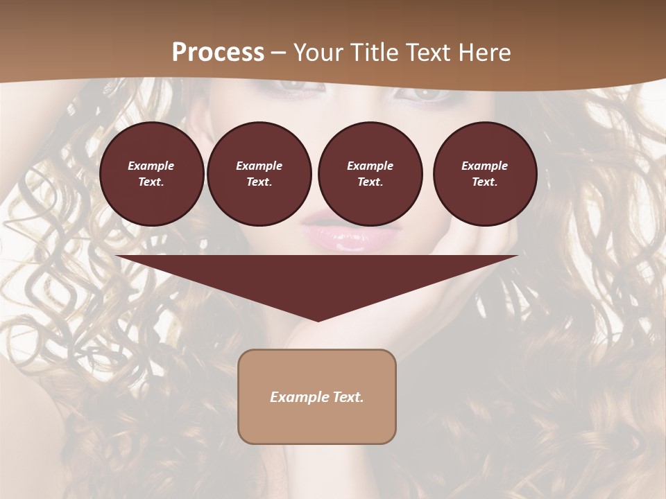 Perming Hair PowerPoint Template