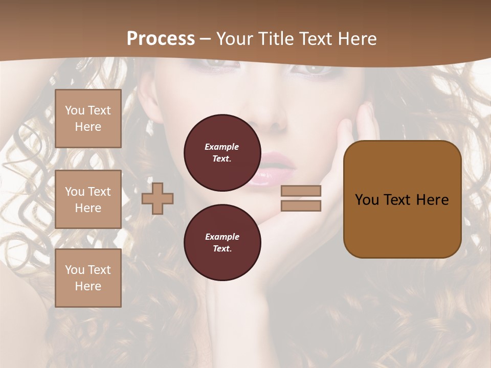 Perming Hair PowerPoint Template