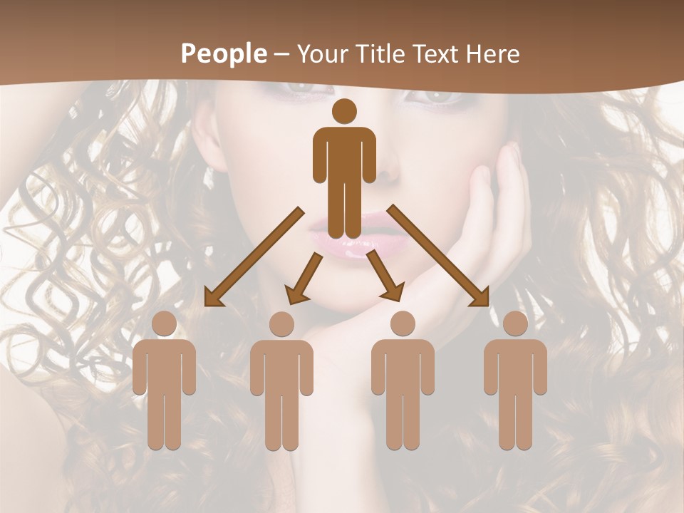 Perming Hair PowerPoint Template