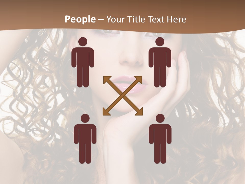 Perming Hair PowerPoint Template