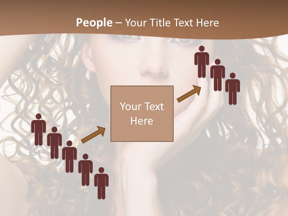 Perming Hair PowerPoint Template