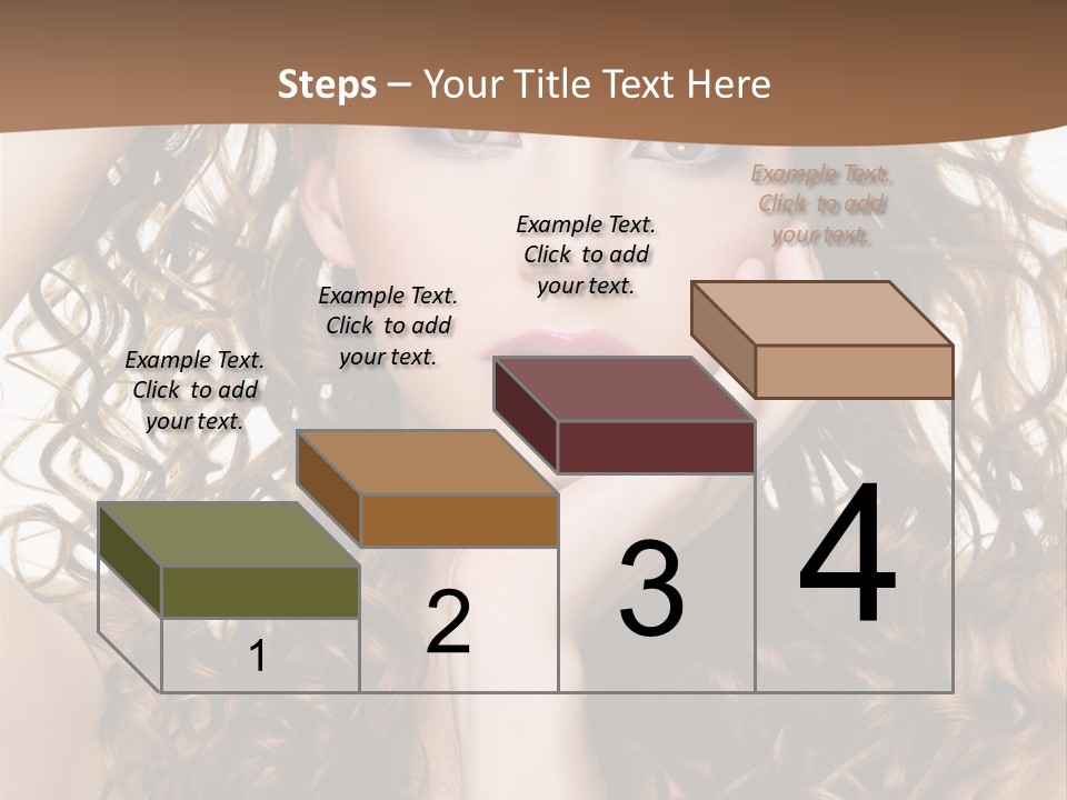 Perming Hair PowerPoint Template